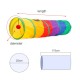 Collapsible Cat Tunnel Road Cat Toys Kitty Tunnel Pompon Ball Cat Interactive Play Toy for Hiding Resting Collapsible Cat Tunnel Road Cat Toys Kitty Tunnel Pompon Ball Cat Interactive Play Toy for Hiding Resting