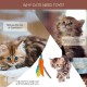 Cat Pet Feather Wand Cat Interactive Retractable Feather Toys Teaser with Bell 5 pcs Feather Replacement Cat Pet Feather Wand Cat Interactive Retractable Feather Toys Teaser with Bell 5 pcs Feather Replacement