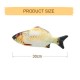 Electric USB Charging Simulation Fish Cat Toy Funny Interactive Pets Cats Catnip Toys for Cat Kitty Kitten-Perfect for Biting Chewing Kicking Electric USB Charging Simulation Fish Cat Toy Funny Interactive Pets Cats Catnip Toys for Cat Kitty Kitten-Perfect for Biting Chewing Kicking