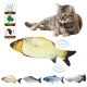 Electric USB Charging Simulation Fish Cat Toy Funny Interactive Pets Cats Catnip Toys for Cat Kitty Kitten-Perfect for Biting Chewing Kicking Electric USB Charging Simulation Fish Cat Toy Funny Interactive Pets Cats Catnip Toys for Cat Kitty Kitten-Perfect for Biting Chewing Kicking