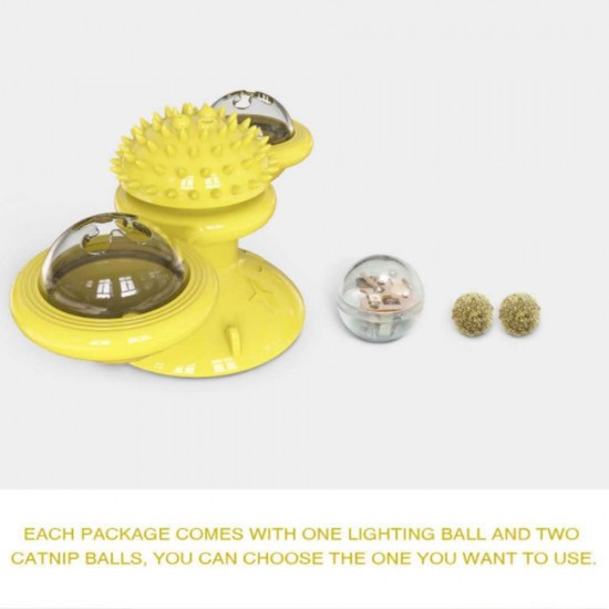 Rotated Windmill Toy Pet Friction Tools Lighting Playing Rotary Toy Rotated Windmill Toy Pet Friction Tools Lighting Playing Rotary Toy