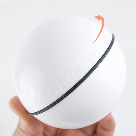 Smart Interactive Cat Toy Ball, Automatic Rolling Ball, USB Rechargeable Cat Light Toy, 360 Degree Self Rotating Ball for Pet Cat Dog, LED Lighting Cat Exercise Chaser Toy Smart Interactive Cat Toy Ball, Automatic Rolling Ball, USB Rechargeable Cat Light Toy, 360 Degree Self Rotating Ball for Pet Cat Dog, LED Lighting Cat Exercise Chaser Toy