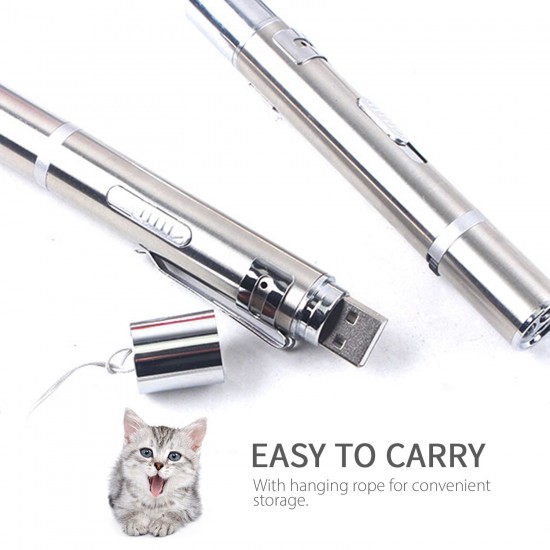 Cat Toy Interactive Penlight for Indoor Cats Dog Chaser Toys Small Light Wand Toy for Pets Playing Training Exercise Entertain Tools 7 in 1 Dog Cat Funny Toy USB Rechargeable Cat Toy Interactive Penlight for Indoor Cats Dog Chaser Toys Small Light Wand Toy for Pets Playing Training Exercise Entertain Tools 7 in 1 Dog Cat Funny Toy USB Rechargeable
