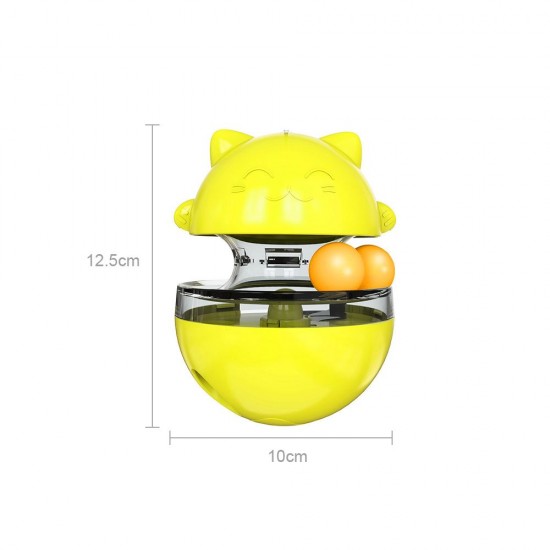 Cat Food Dispensing Ball Cat Tracks Tumbler Treat Ball Cat Feeder Circle Track with Moving Balls for Cat Pet Cat Food Dispensing Ball Cat Tracks Tumbler Treat Ball Cat Feeder Circle Track with Moving Balls for Cat Pet
