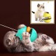 Cat Food Dispensing Ball Cat Tracks Tumbler Treat Ball Cat Feeder Circle Track with Moving Balls for Cat Pet Cat Food Dispensing Ball Cat Tracks Tumbler Treat Ball Cat Feeder Circle Track with Moving Balls for Cat Pet