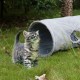 Pet Collapsible Cat Tunnel, Cat Toys Play Tunnel Durable Suede Pet Crinkle Tunnel with Ball, 130*30cm Pet Collapsible Cat Tunnel, Cat Toys Play Tunnel Durable Suede Pet Crinkle Tunnel with Ball, 130*30cm
