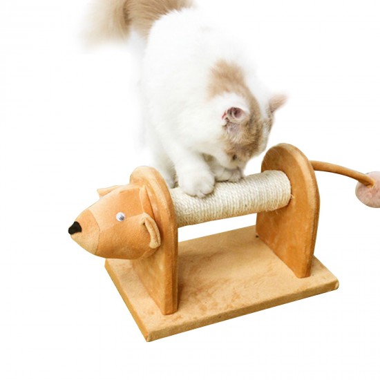 Cat Scratching Post Sisal-Covered Scratch Posts and Pads with Play Ball Durable Cat Scratcher Pole for Kittens and Cats Cat Scratching Post Sisal-Covered Scratch Posts and Pads with Play Ball Durable Cat Scratcher Pole for Kittens and Cats