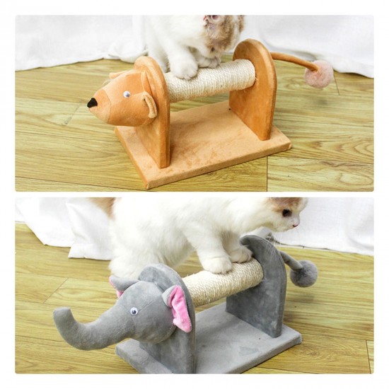 Cat Scratching Post Sisal-Covered Scratch Posts and Pads with Play Ball Durable Cat Scratcher Pole for Kittens and Cats Cat Scratching Post Sisal-Covered Scratch Posts and Pads with Play Ball Durable Cat Scratcher Pole for Kittens and Cats