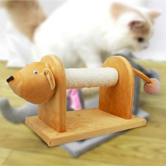 Cat Scratching Post Sisal-Covered Scratch Posts and Pads with Play Ball Durable Cat Scratcher Pole for Kittens and Cats Cat Scratching Post Sisal-Covered Scratch Posts and Pads with Play Ball Durable Cat Scratcher Pole for Kittens and Cats