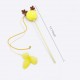 Cat Interactive Stick with Balls Bells Feather Wand for Cat Teaser Catcher Exercise Playing Toys Pet Supplies Cat Interactive Stick with Balls Bells Feather Wand for Cat Teaser Catcher Exercise Playing Toys Pet Supplies