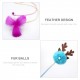 Cat Interactive Stick with Balls Bells Feather Wand for Cat Teaser Catcher Exercise Playing Toys Pet Supplies Cat Interactive Stick with Balls Bells Feather Wand for Cat Teaser Catcher Exercise Playing Toys Pet Supplies