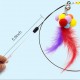 Cat Interactive Stick with Balls Bells Feather Wand for Cat Teaser Catcher Exercise Playing Fun Toys Pet Supplies Cat Interactive Stick with Balls Bells Feather Wand for Cat Teaser Catcher Exercise Playing Fun Toys Pet Supplies