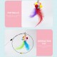 Cat Interactive Stick with Balls Bells Feather Wand for Cat Teaser Catcher Exercise Playing Fun Toys Pet Supplies Cat Interactive Stick with Balls Bells Feather Wand for Cat Teaser Catcher Exercise Playing Fun Toys Pet Supplies