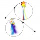 Cat Interactive Stick with Balls Bells Feather Wand for Cat Teaser Catcher Exercise Playing Fun Toys Pet Supplies Cat Interactive Stick with Balls Bells Feather Wand for Cat Teaser Catcher Exercise Playing Fun Toys Pet Supplies
