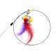 Cat Interactive Stick with Balls Bells Feather Wand for Cat Teaser Catcher Exercise Playing Fun Toys Pet Supplies Cat Interactive Stick with Balls Bells Feather Wand for Cat Teaser Catcher Exercise Playing Fun Toys Pet Supplies