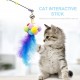 Cat Interactive Stick with Balls Bells Feather Wand for Cat Teaser Catcher Exercise Playing Fun Toys Pet Supplies Cat Interactive Stick with Balls Bells Feather Wand for Cat Teaser Catcher Exercise Playing Fun Toys Pet Supplies
