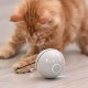 Pet Multicolor Lighting Cat Ball Plaything USB Charge Intelligent Multicolor Scrolling Pet Ball With Feather Pet Multicolor Lighting Cat Ball Plaything USB Charge Intelligent Multicolor Scrolling Pet Ball With Feather