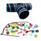 27PCS Cat Toy Kitten Toys Variety Pack Set Including Feather Teaser Fluffy Fish Mouse Crinkle Balls Tunnel Drum for Pet Kitty Puppy Christmas Gift 27PCS Cat Toy Kitten Toys Variety Pack Set Including Feather Teaser Fluffy Fish Mouse Crinkle Balls Tunnel Drum for Pet Kitty Puppy Christmas Gift