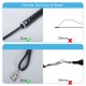 Interactive Cat Feather Toys Retractable Cat Charmer Wand and 5PCS Teaser Refills Worm Bird Feathers Cat Toys for Indoor and Outdoor Cats Kitten Play Chase Exercise Interactive Cat Feather Toys Retractable Cat Charmer Wand and 5PCS Teaser Refills Worm Bird Feathers Cat Toys for Indoor and Outdoor Cats Kitten Play Chase Exercise