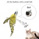 Interactive Cat Feather Toys Retractable Cat Charmer Wand and 5PCS Teaser Refills Worm Bird Feathers Cat Toys for Indoor and Outdoor Cats Kitten Play Chase Exercise Interactive Cat Feather Toys Retractable Cat Charmer Wand and 5PCS Teaser Refills Worm Bird Feathers Cat Toys for Indoor and Outdoor Cats Kitten Play Chase Exercise