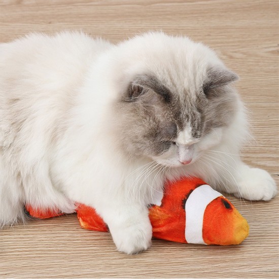 USB Chargeable Wiggle Fish Realistic Flopping Fish Cat Kitten Kitty Toy Funny Interactive Pet Toys USB Chargeable Wiggle Fish Realistic Flopping Fish Cat Kitten Kitty Toy Funny Interactive Pet Toys