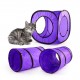 Cat Toy Tunnel and Cubes 3 Way Bundle Collapsible Tube Detachable 3 in 1 Cat Tunnel Run Road Way Tunnel Catnip House for Indoor Cats Kitten Puppy Best Sellers Cat Toy Tunnel and Cubes 3 Way Bundle Collapsible Tube Detachable 3 in 1 Cat Tunnel Run Road Way Tunnel Catnip House for Indoor Cats Kitten Puppy Best Sellers