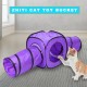 Cat Toy Tunnel and Cubes 3 Way Bundle Collapsible Tube Detachable 3 in 1 Cat Tunnel Run Road Way Tunnel Catnip House for Indoor Cats Kitten Puppy Best Sellers Cat Toy Tunnel and Cubes 3 Way Bundle Collapsible Tube Detachable 3 in 1 Cat Tunnel Run Road Way Tunnel Catnip House for Indoor Cats Kitten Puppy Best Sellers