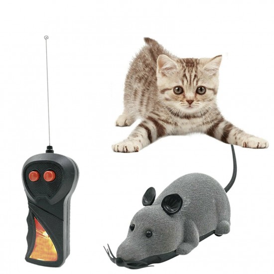 Remote Control Rat Mouse Toys Wirelessly Mice Electric Kittens Toy for Cat Dog Pet Toy Gift Remote Control Rat Mouse Toys Wirelessly Mice Electric Kittens Toy for Cat Dog Pet Toy Gift