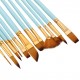 12Pcs Fine Detail Paint Brush Set Double Color Taklon Hair Paintbrushes for Miniature Acrylic Oil Watercolor Painting Beginner Student Artist Drawing Kits 12Pcs Fine Detail Paint Brush Set Double Color Taklon Hair Paintbrushes for Miniature Acrylic Oil Watercolor Painting Beginner Student Artist Drawing Kits
