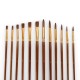 38Pcs Paint Brushes Set PaintBrushes Starter Kit Includes Taklon/ Bristle/ Horse Hair Brushes for Acrylic Oil Watercolor Gouaches Painting Artist Supplies 38Pcs Paint Brushes Set PaintBrushes Starter Kit Includes Taklon/ Bristle/ Horse Hair Brushes for Acrylic Oil Watercolor Gouaches Painting Artist Supplies