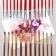 38Pcs Paint Brushes Set PaintBrushes Starter Kit Includes Taklon/ Bristle/ Horse Hair Brushes for Acrylic Oil Watercolor Gouaches Painting Artist Supplies 38Pcs Paint Brushes Set PaintBrushes Starter Kit Includes Taklon/ Bristle/ Horse Hair Brushes for Acrylic Oil Watercolor Gouaches Painting Artist Supplies