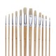 38Pcs Paint Brushes Set PaintBrushes Starter Kit Includes Taklon/ Bristle/ Horse Hair Brushes for Acrylic Oil Watercolor Gouaches Painting Artist Supplies 38Pcs Paint Brushes Set PaintBrushes Starter Kit Includes Taklon/ Bristle/ Horse Hair Brushes for Acrylic Oil Watercolor Gouaches Painting Artist Supplies