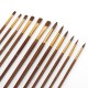 38Pcs Paint Brushes Set PaintBrushes Starter Kit Includes Taklon/ Bristle/ Horse Hair Brushes for Acrylic Oil Watercolor Gouaches Painting Artist Supplies 38Pcs Paint Brushes Set PaintBrushes Starter Kit Includes Taklon/ Bristle/ Horse Hair Brushes for Acrylic Oil Watercolor Gouaches Painting Artist Supplies