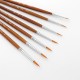 7pcs Draw Paint Brushes Kit Set Artist Paintbrush Nylon Hair Pointed Round Pen Detail Paint Brush for Artist Acrylic Aquarelle Watercolor Gouache Oil Painting for Great Art Drawing Supplies 7pcs Draw Paint Brushes Kit Set Artist Paintbrush Nylon Hair Pointed Round Pen Detail Paint Brush for Artist Acrylic Aquarelle Watercolor Gouache Oil Painting for Great Art Drawing Supplies