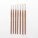 7pcs Draw Paint Brushes Kit Set Artist Paintbrush Nylon Hair Pointed Round Pen Detail Paint Brush for Artist Acrylic Aquarelle Watercolor Gouache Oil Painting for Great Art Drawing Supplies 7pcs Draw Paint Brushes Kit Set Artist Paintbrush Nylon Hair Pointed Round Pen Detail Paint Brush for Artist Acrylic Aquarelle Watercolor Gouache Oil Painting for Great Art Drawing Supplies