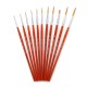 11pcs Draw Paint Brushes Kit Set Artist Paintbrush Nylon Hair Pointed Round Pen Detail Paint Brush for Artist Acrylic Aquarelle Watercolor Gouache Oil Painting for Great Art Drawing Supplies for Students Painter 11pcs Draw Paint Brushes Kit Set Artist Paintbrush Nylon Hair Pointed Round Pen Detail Paint Brush for Artist Acrylic Aquarelle Watercolor Gouache Oil Painting for Great Art Drawing Supplies for Students Painter