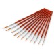 11pcs Draw Paint Brushes Kit Set Artist Paintbrush Nylon Hair Pointed Round Pen Detail Paint Brush for Artist Acrylic Aquarelle Watercolor Gouache Oil Painting for Great Art Drawing Supplies for Students Painter 11pcs Draw Paint Brushes Kit Set Artist Paintbrush Nylon Hair Pointed Round Pen Detail Paint Brush for Artist Acrylic Aquarelle Watercolor Gouache Oil Painting for Great Art Drawing Supplies for Students Painter
