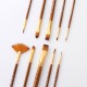 10pcs Paint Brushes Set Kit Artist Paintbrush Multiple Mediums Brushes with Nylon Hair for Artist Acrylic Aquarelle Watercolor Gouache Oil Painting for Great Art Drawing Supplies 10pcs Paint Brushes Set Kit Artist Paintbrush Multiple Mediums Brushes with Nylon Hair for Artist Acrylic Aquarelle Watercolor Gouache Oil Painting for Great Art Drawing Supplies