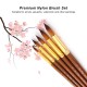 5pcs Paint Brushes Set Kit Round Pointed Tip Brushes with Nylon Hair for Artist Acrylic Aquarelle Gouache Watercolor Oil Painting for Great Art Drawing Supplies 5pcs Paint Brushes Set Kit Round Pointed Tip Brushes with Nylon Hair for Artist Acrylic Aquarelle Gouache Watercolor Oil Painting for Great Art Drawing Supplies