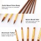 5pcs Paint Brushes Set Kit Round Pointed Tip Brushes with Nylon Hair for Artist Acrylic Aquarelle Gouache Watercolor Oil Painting for Great Art Drawing Supplies 5pcs Paint Brushes Set Kit Round Pointed Tip Brushes with Nylon Hair for Artist Acrylic Aquarelle Gouache Watercolor Oil Painting for Great Art Drawing Supplies