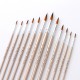 12pcs Paint Brushes Set Kit Round Pointed Tip Brushes with Nylon Hair for Artist Acrylic Aquarelle Gouache Watercolor Oil Painting for Great Art Drawing Supplies 12pcs Paint Brushes Set Kit Round Pointed Tip Brushes with Nylon Hair for Artist Acrylic Aquarelle Gouache Watercolor Oil Painting for Great Art Drawing Supplies