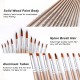 12pcs Paint Brushes Set Kit Round Pointed Tip Brushes with Nylon Hair for Artist Acrylic Aquarelle Gouache Watercolor Oil Painting for Great Art Drawing Supplies 12pcs Paint Brushes Set Kit Round Pointed Tip Brushes with Nylon Hair for Artist Acrylic Aquarelle Gouache Watercolor Oil Painting for Great Art Drawing Supplies