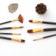 7pcs/set Art Paint Brushes Set Round & Flat & Filbert & Fan Tips Professional Drawing Paintbrushes Nylon Hair Wooden Handle for Watercolor Acrylic Oil Gouache Face Body Painting for Artists Adults Students Beginners 7pcs/set Art Paint Brushes Set Round & Flat & Filbert & Fan Tips Professional Drawing Paintbrushes Nylon Hair Wooden Handle for Watercolor Acrylic Oil Gouache Face Body Painting for Artists Adults Students Beginners