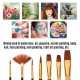 7pcs/set Art Paint Brushes Set Round & Flat & Filbert & Fan Tips Professional Drawing Paintbrushes Nylon Hair Wooden Handle for Watercolor Acrylic Oil Gouache Face Body Painting for Artists Adults Students Beginners 7pcs/set Art Paint Brushes Set Round & Flat & Filbert & Fan Tips Professional Drawing Paintbrushes Nylon Hair Wooden Handle for Watercolor Acrylic Oil Gouache Face Body Painting for Artists Adults Students Beginners