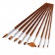 9pcs Professional Paint Brushes Set Multipurpose Paintbrush Nylon Hair Wooden Handle for Acrylic Oil Watercolor Gouache Painting Art Supplies for Artists Adults Children 9pcs Professional Paint Brushes Set Multipurpose Paintbrush Nylon Hair Wooden Handle for Acrylic Oil Watercolor Gouache Painting Art Supplies for Artists Adults Children