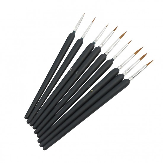 9pc Paint Brush Art Script Liner Paintbrush for Artist Acrylic Aquarelle Gouache Watercolor Oil Painting for Great Art Drawing Supplies 9pc Paint Brush Art Script Liner Paintbrush for Artist Acrylic Aquarelle Gouache Watercolor Oil Painting for Great Art Drawing Supplies