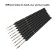 9pc Paint Brush Art Script Liner Paintbrush for Artist Acrylic Aquarelle Gouache Watercolor Oil Painting for Great Art Drawing Supplies 9pc Paint Brush Art Script Liner Paintbrush for Artist Acrylic Aquarelle Gouache Watercolor Oil Painting for Great Art Drawing Supplies