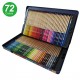 72 Colored Pencils Set Water-soluble Watercolor Pencils 3.3mm Thick Core Blendable Pencils with Brush Metal Storage Case Art Supplies for Students Children Artists Adults Drawing Sketching Writing Coloring Books 72 Colored Pencils Set Water-soluble Watercolor Pencils 3.3mm Thick Core Blendable Pencils with Brush Metal Storage Case Art Supplies for Students Children Artists Adults Drawing Sketching Writing Coloring Books