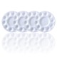 White Plastic Palette Round Shape Paint Tray for Holding and Mixing Colors for Watercolor Acrylic Oil Craft DIY Art Painting White Plastic Palette Round Shape Paint Tray for Holding and Mixing Colors for Watercolor Acrylic Oil Craft DIY Art Painting