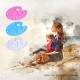 Plastic Palette Large Paint Tray with Thumb Hole for Holding and Mixing Colors for Watercolor Acrylic Oil Craft DIY Art Painting Plastic Palette Large Paint Tray with Thumb Hole for Holding and Mixing Colors for Watercolor Acrylic Oil Craft DIY Art Painting